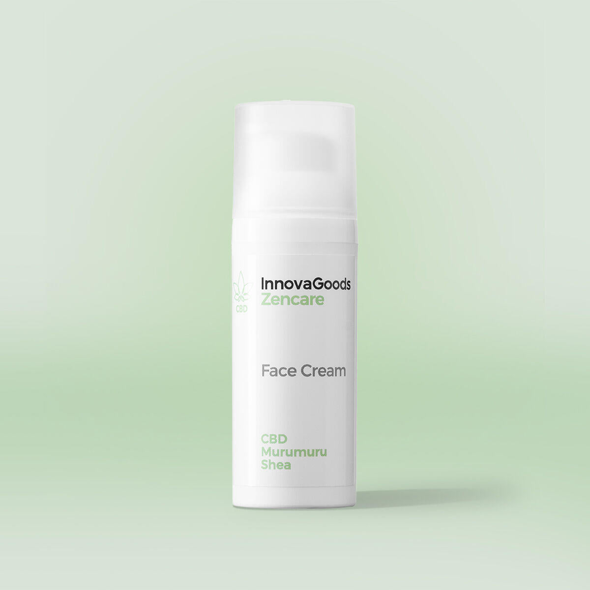 InnovaGoods Crema Facial Hidratante CBD Zencare50 ml