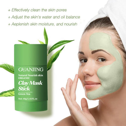 GUANJING Mascarilla facial té verde