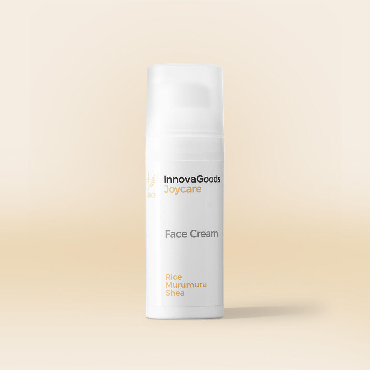 InnovaGoods Crema Facial Hidratante Rice Joycare 50 ml